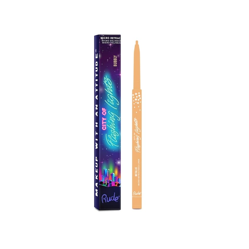 City Of Flashing Lights Micro Retractable Liner