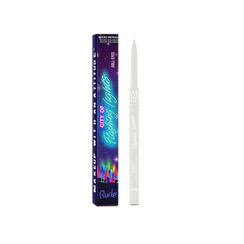 City Of Flashing Lights Micro Retractable Liner