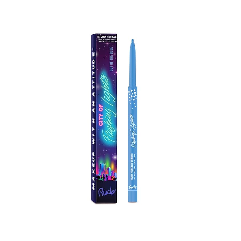 City Of Flashing Lights Micro Retractable Liner