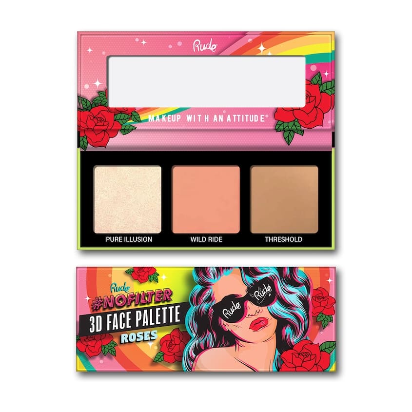 Nofilter 3d Face Palette Roses