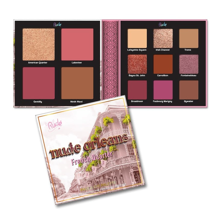 Shadows and shadow palettes FACE & EYE PALETTE NUDE ORLEANS 25,2G