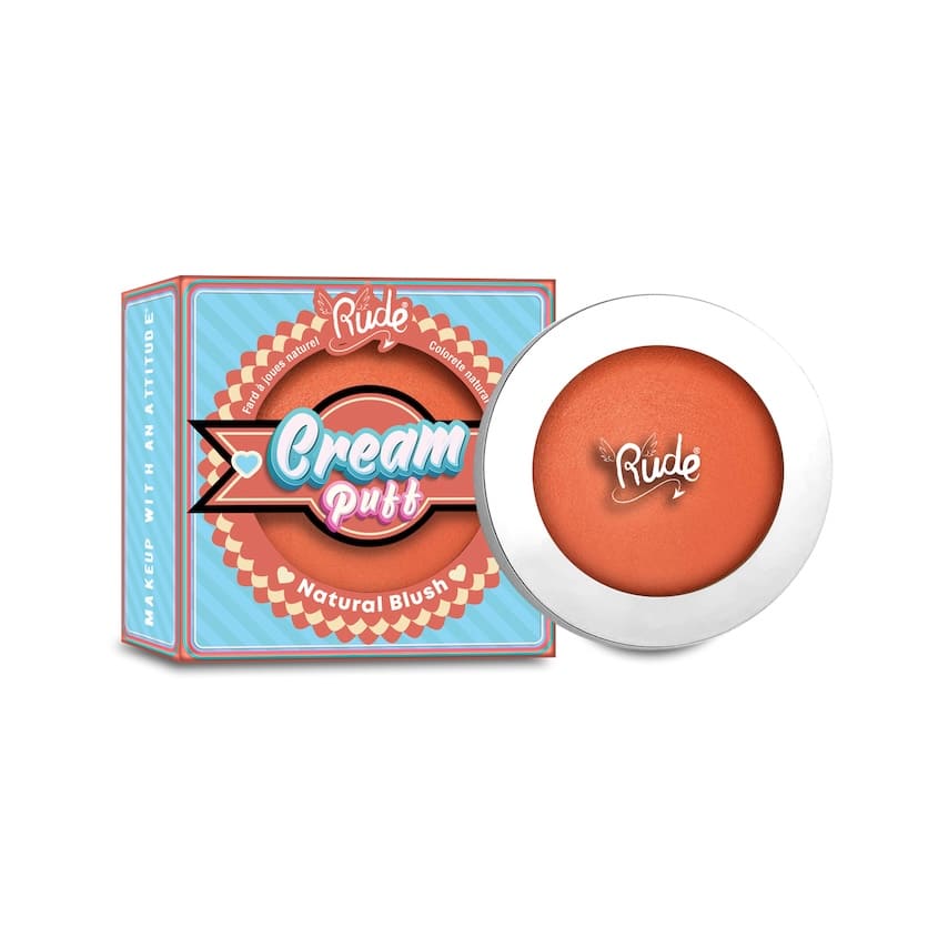 RUDE CREAM PUFF NATURAL BLUSH CREAMSICLE 6G