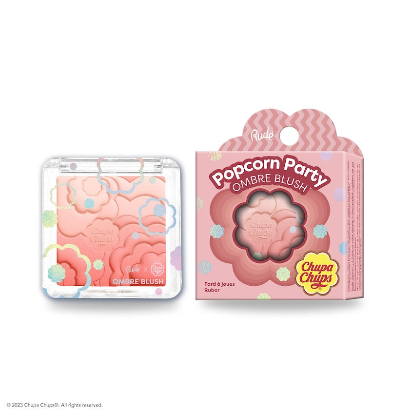 RUDE POPCORN PARTY OMBRE BLUSH TROPICAL PUNCH 6G