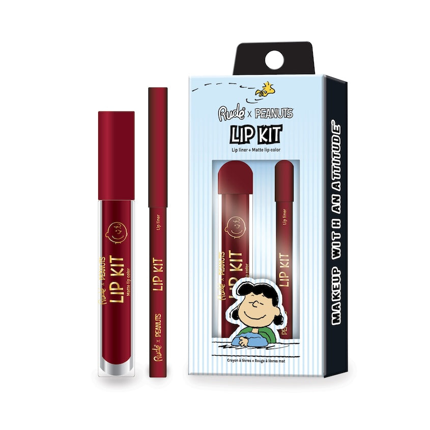 RUDE PEANUTS LIP KIT YOU BLOCKHEAD 0,3G + 3,5ML