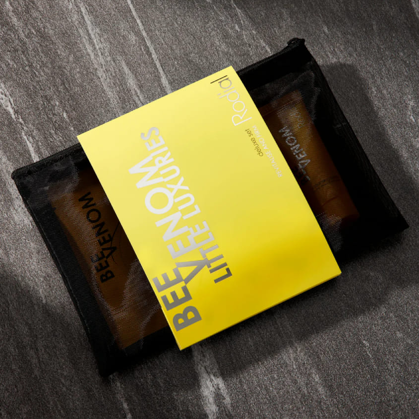 SET BEE VENOM(BALM20ML+FACE CREAM15ML+EYE PATCHES+EYE CREAM 5ML)