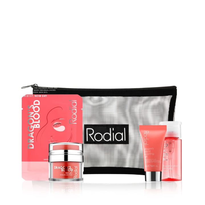 SET DRAGONS BLOOD (FACE GEL15ML+MIC.WATER100ML+EYE GEL15ML+EYE PATCHES)
