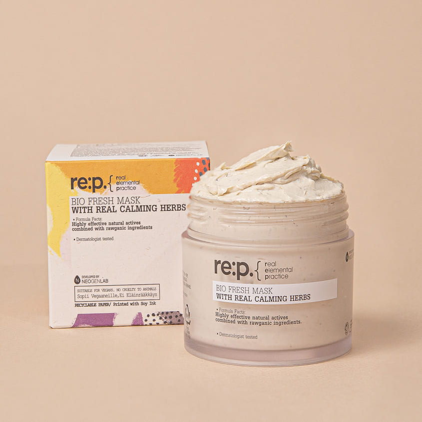 RE:P FRESH MASK WITH REAL CALMING HERB 130gr – photo 5