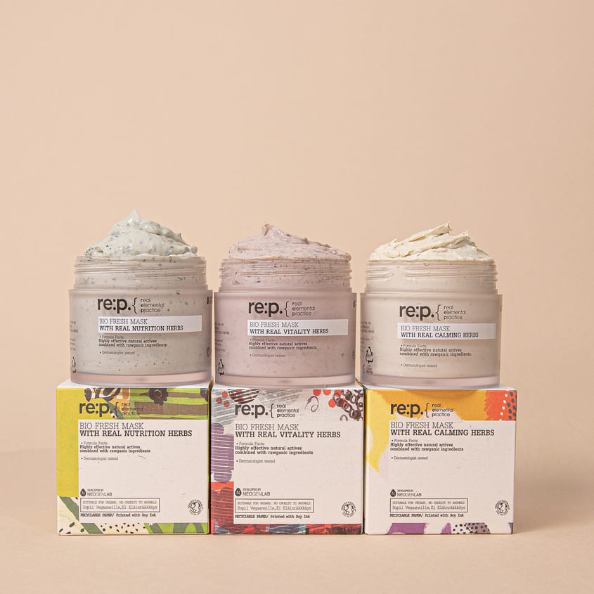 RE:P FRESH MASK WITH REAL CALMING HERB 130gr – photo 6