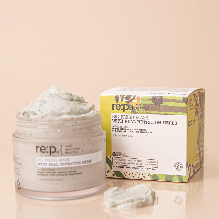 RE:P FRESH MASK WITH REAL NUTRITION HERB 130gr – free delivery