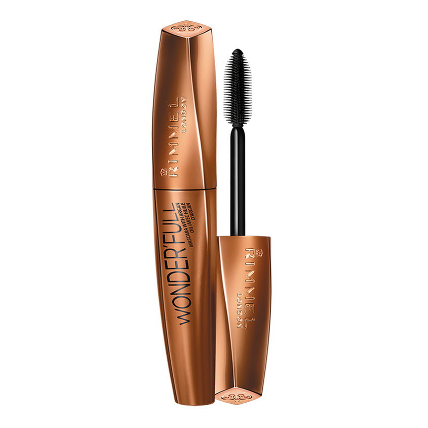 RIMMEL MASCARA WONDERFULL WITH ARGAN OIL 001 BLACK – متجر إلكتروني