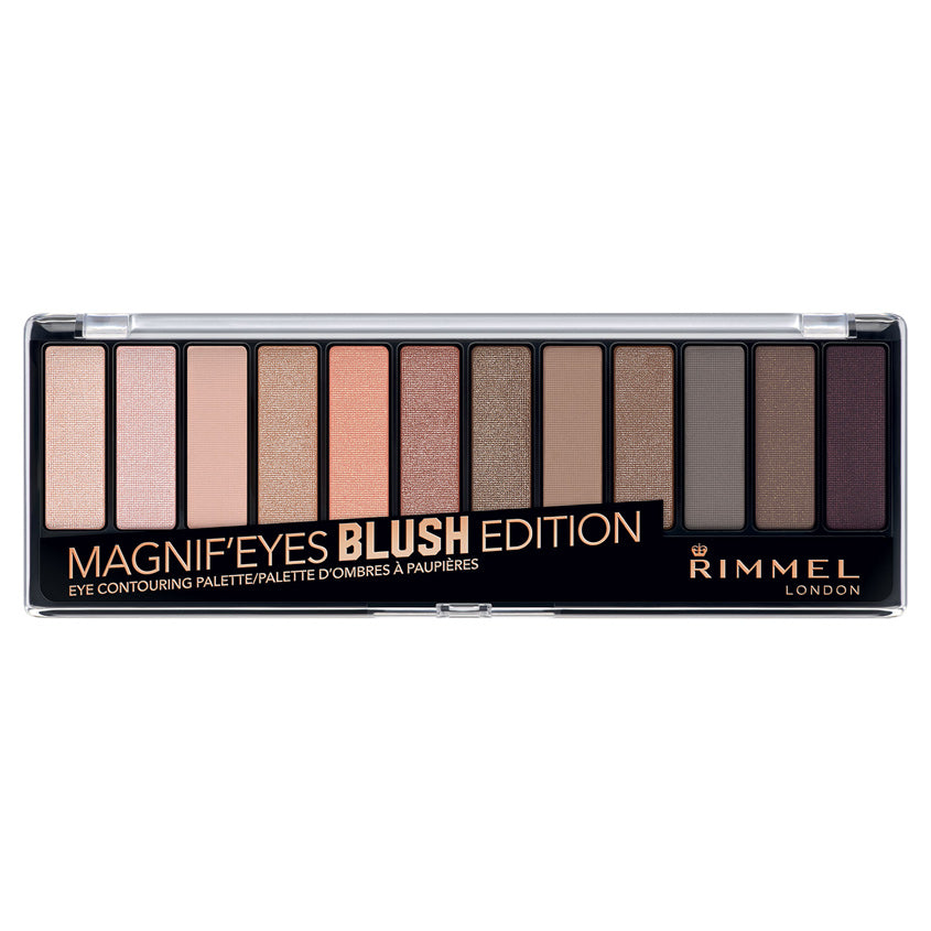 RIMMEL MAGNIF`EYES PALETTE EYESHADOW 002 BLUSH EDITION – online store