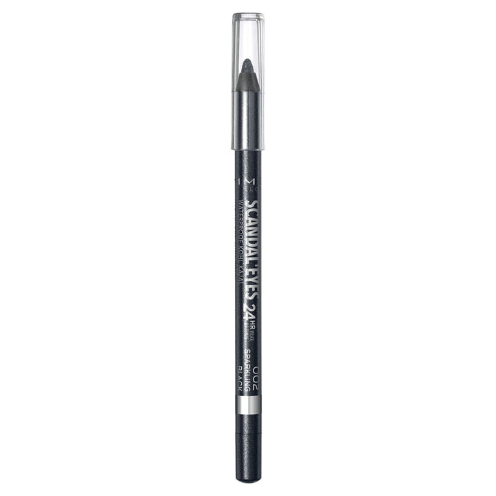 SCANDALEYES WATERPROOF KOHL EYELINER 002 SPARKLING BLACK 1,2 G