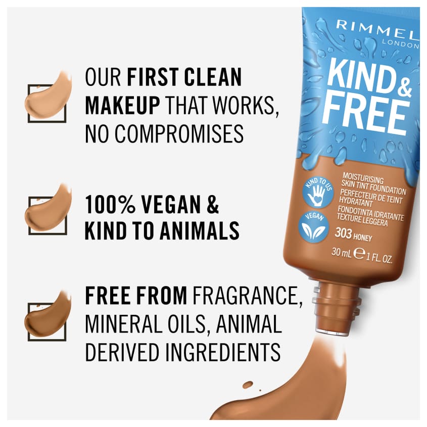 Kind & Free Moisturising Skin Tint Foundation