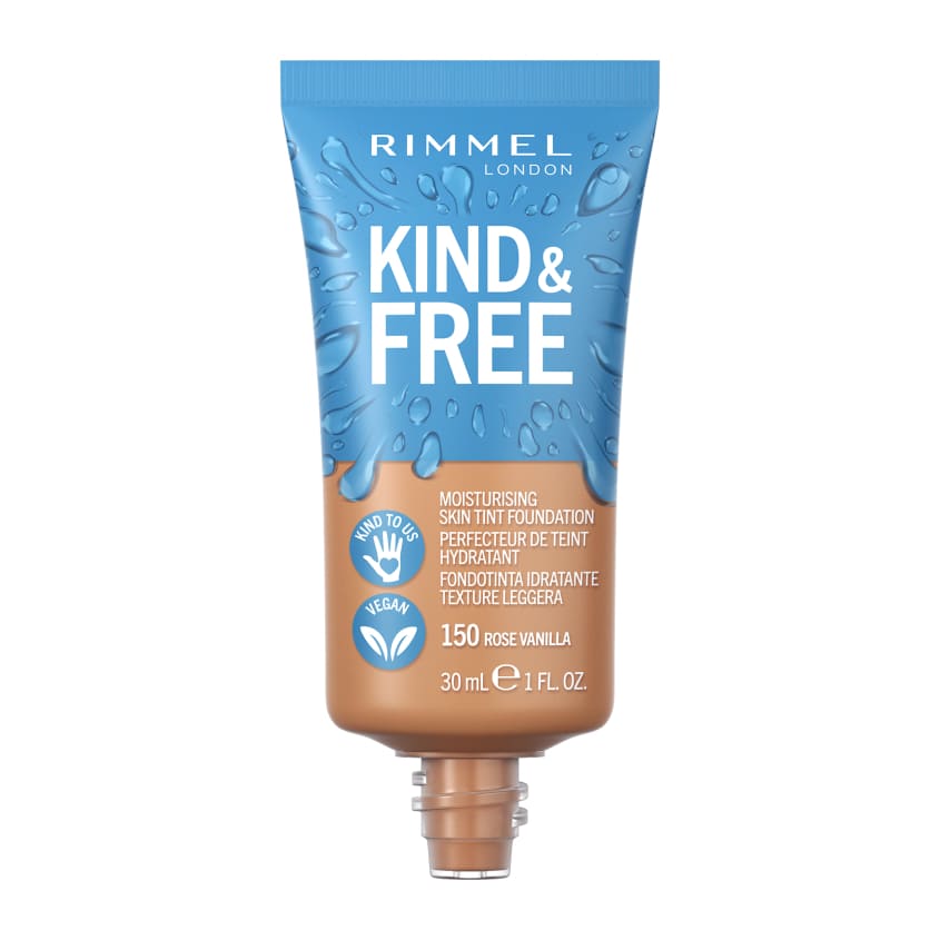 RIMMEL Kind & Free Skin Tint Liquid Foundation 150 Rose Vanill – photo 6