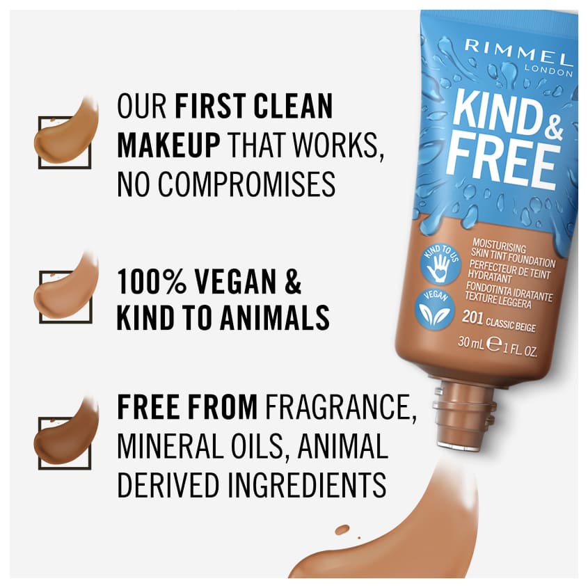 Kind & Free Moisturising Skin Tint Foundation