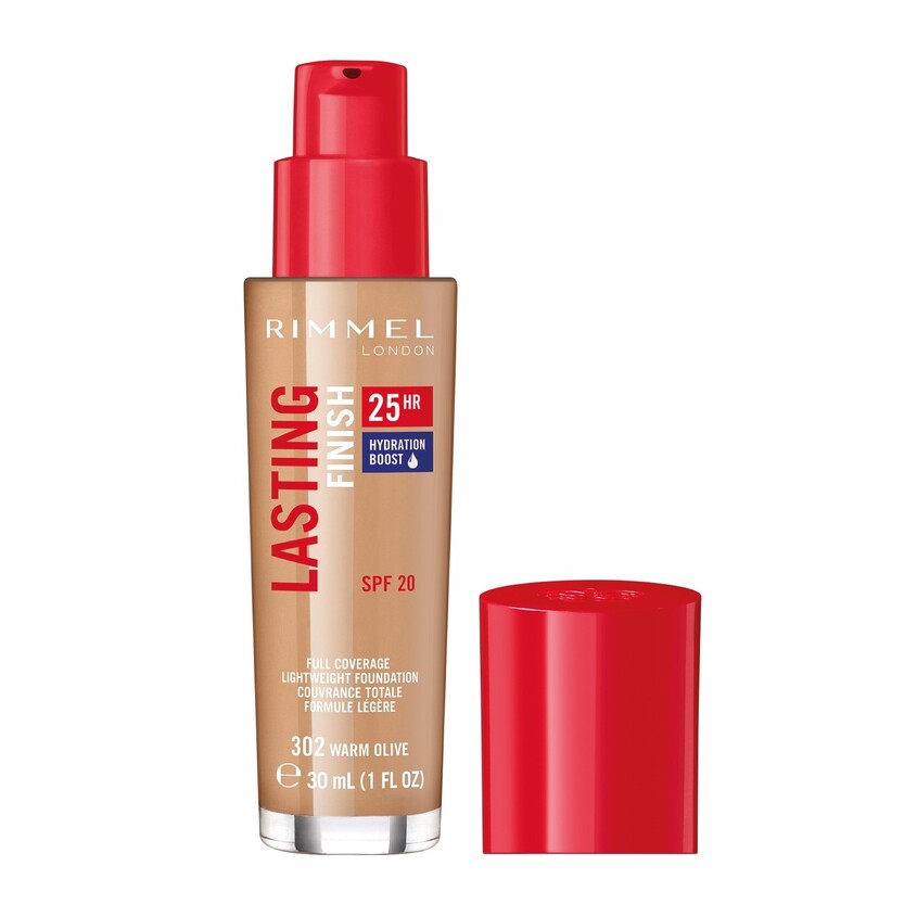 RIMMEL Lasting Finish Foundation Red Cap 400 Natural Beige