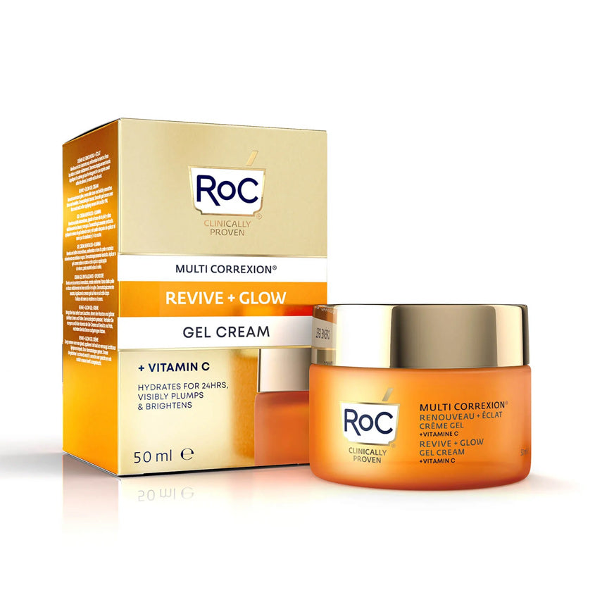 ROC MULTI CORREXION REVIVE + GLOW GEL CREAM 50ML – توصيل مجاني