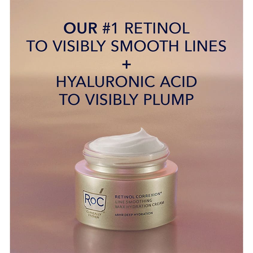 ROC RETINOL CORREXION LINE SMOOTHING MAX HYDRATION 50ML – buy online