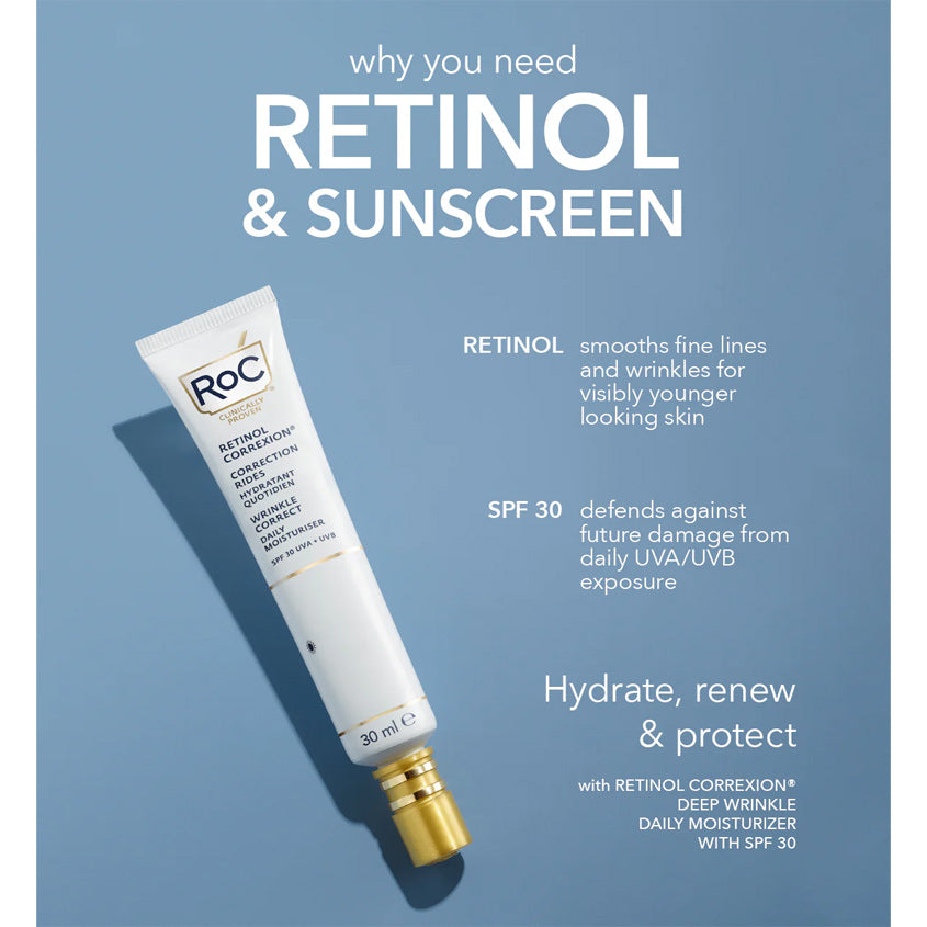 Retinol Correxion® Wrinkle Correct Daily Moisturiser SPF30