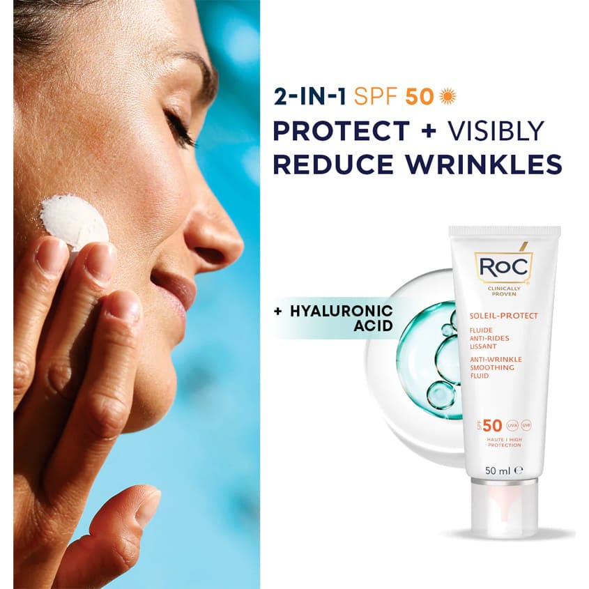 Soleil Protect Anti Wrinkle Smoothing Fluid SPF50