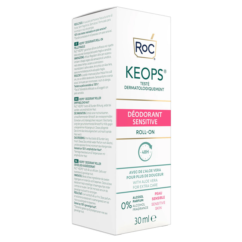 Keops Roll On Deodorant Sensitive Skin