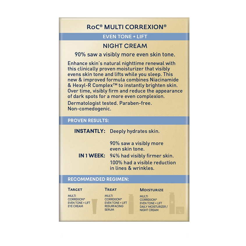 Multi Correxion® Even Tone + Lift Night Cream
