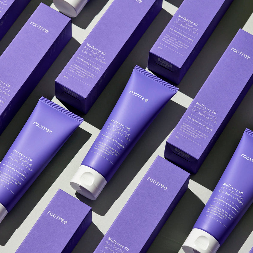 ROOTREE Pore Tightening Clay Mask to Foam 120ml – photo 6