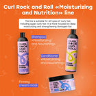 CURL ROCK AND ROLL كيرل روك آند رول شامبو مرطب ومغذي للشعر المجعد والمجعد، 270 مل – صورة 8