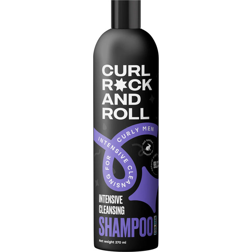 Shampoo for men intensive cleansing for curly men, 270 ml