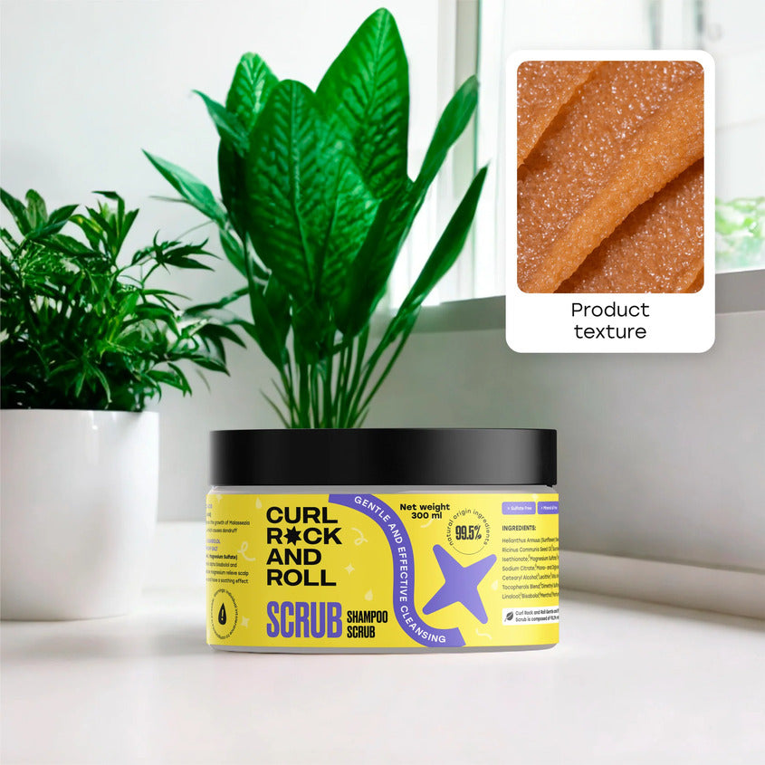 Gentle And Effective Cleansing Scrub Shampoo