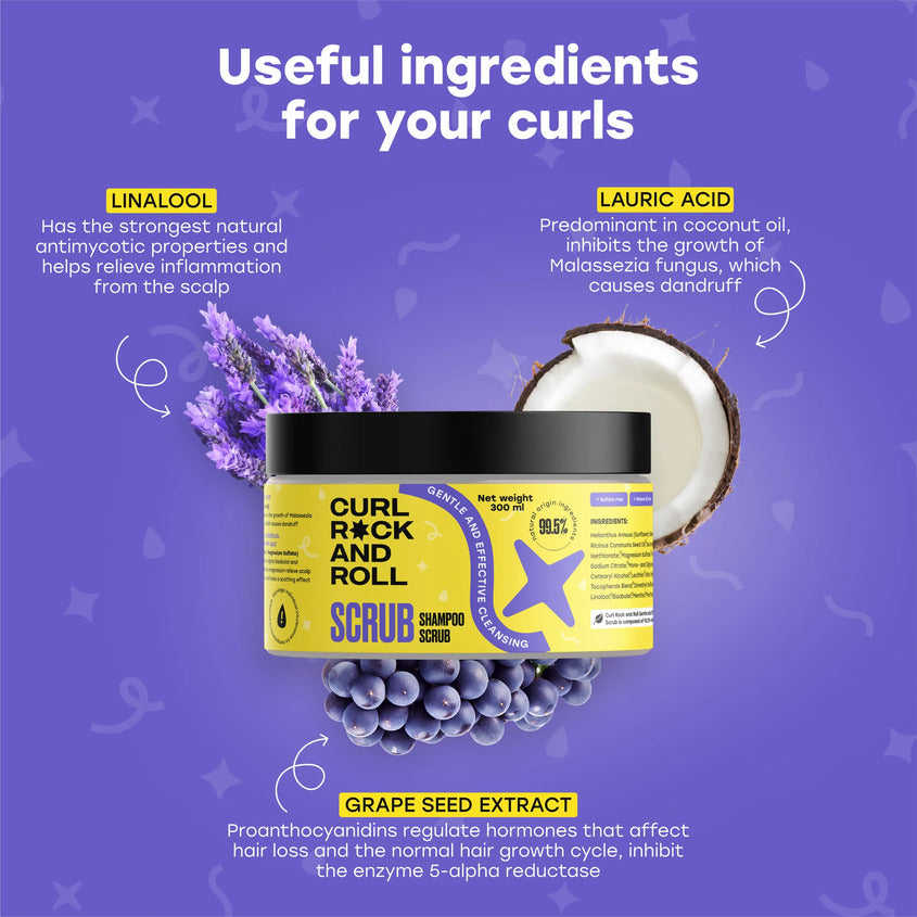 Gentle And Effective Cleansing Scrub Shampoo