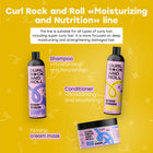 CURL ROCK AND ROLL كيرل روك آند رول: بلسم مرطب ومغذي للشعر المجعد والمجعد، 270 مل – صورة 8