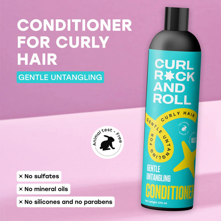 Conditioner gentle untangling for curly hair, 270 ml