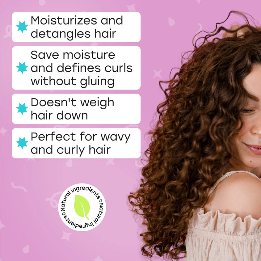 CURL ROCK AND ROLL Conditioner gentle untangling for curly hair, 270 ml – free delivery