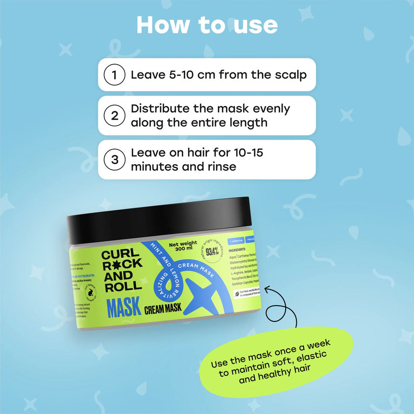 Mint And Lemon Revitalizing Creamy Mask