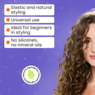 CURL ROCK AND ROLL Light hold gel for curly hair, 300 ml – online store