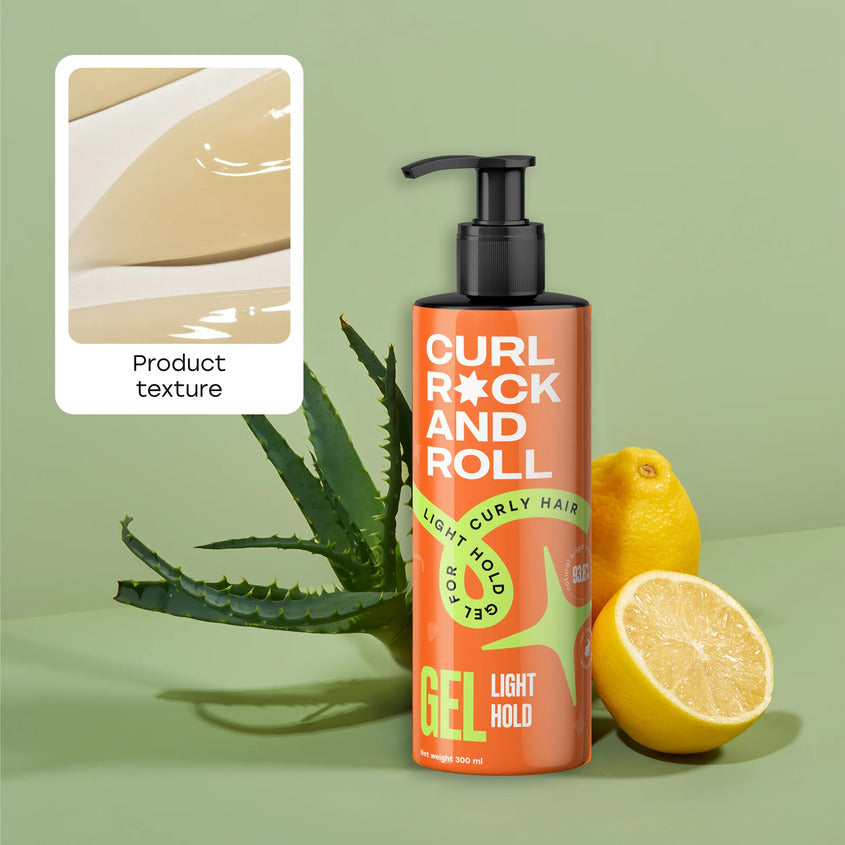 CURL ROCK AND ROLL Light hold gel for curly hair, 300 ml – photo 5