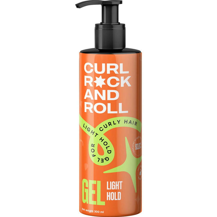 CURL ROCK AND ROLL Light hold gel for curly hair, 300 ml