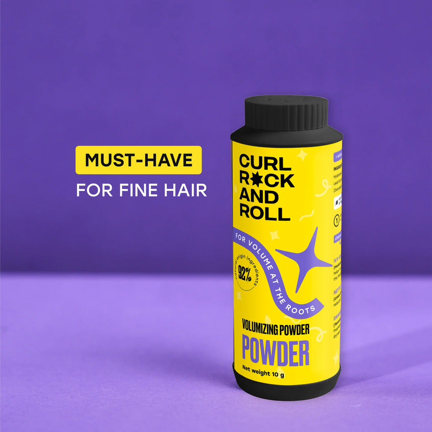 CURL ROCK AND ROLL Powder volumizing powder for volume at the roots – photo 6