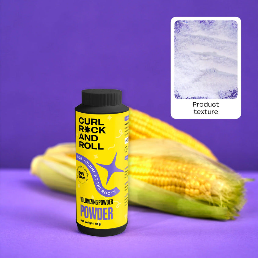 CURL ROCK AND ROLL Powder volumizing powder for volume at the roots – photo 8
