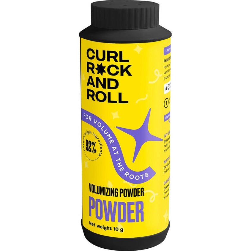 CURL ROCK AND ROLL Powder volumizing powder for volume at the roots