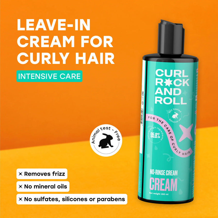 CURL ROCK AND ROLL No-rinse cream for the care of curly hair, 250 ml – شراء أونلاين