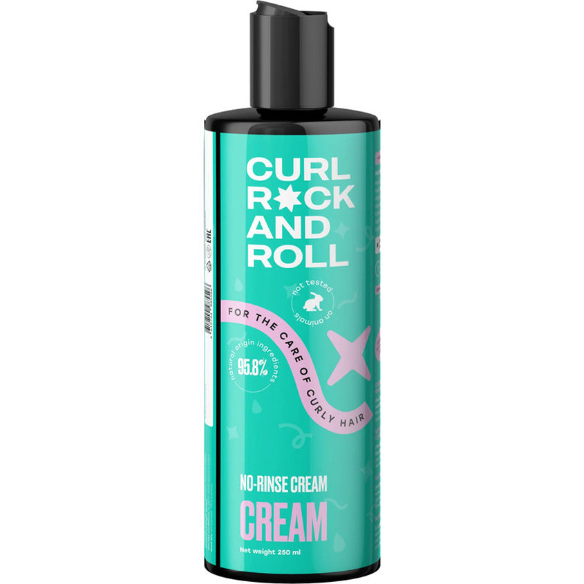 CURL ROCK AND ROLL No-rinse cream for the care of curly hair, 250 ml