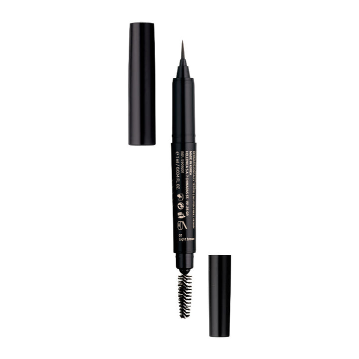 Eyebrow pencils and liners BROW WIZARD TATTOO PEN NO 2 NATURAL BROWN 1ML