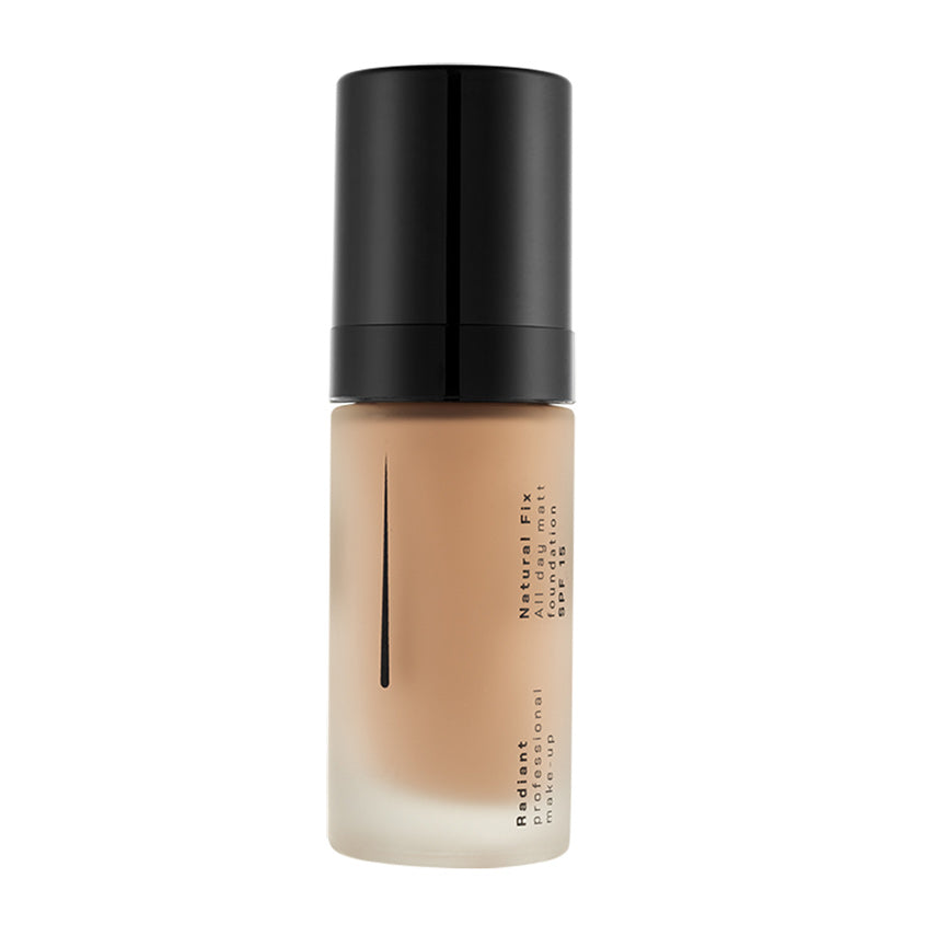RADIANT PROFESSIONAL MAKEUP NATURAL FIX ALL DAY MATT FOUNDATION SPF 15 NO 06 TAN 30ML – buy online
