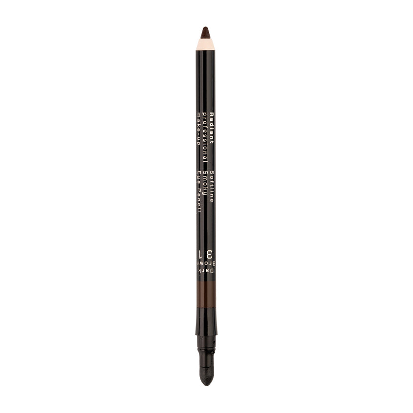 RADIANT PROFESSIONAL MAKEUP SOFT LINE WATERPROOF SMOKY EYES PENCIL NO 31 DARK BROWN 1,2G – buy online