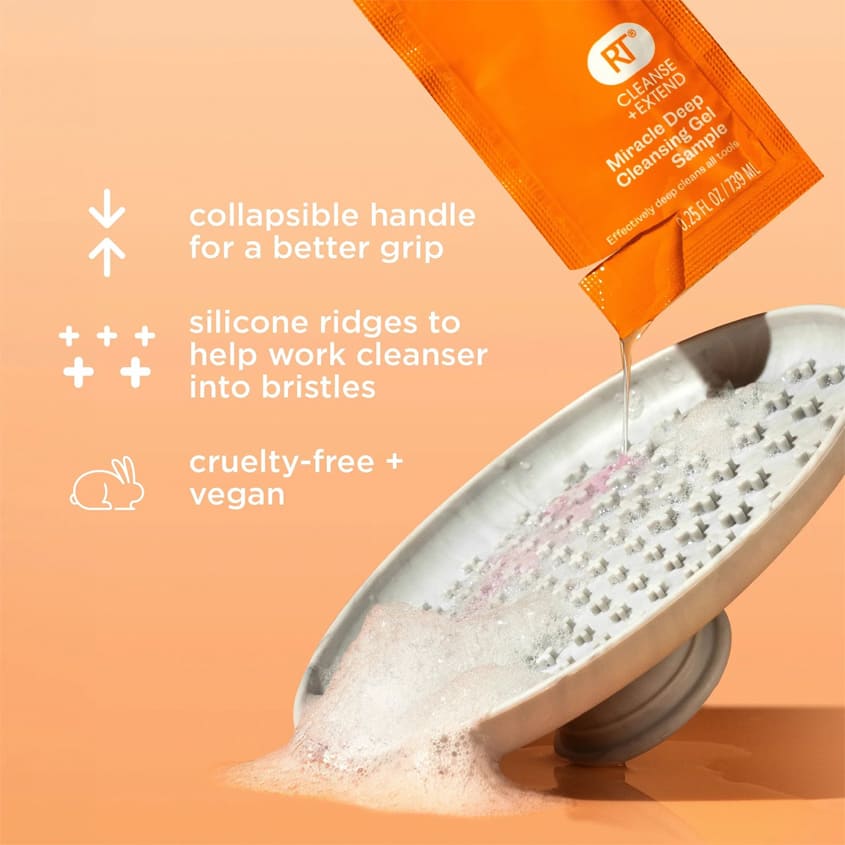 REAL TECHNIQUES BRUSH CLEANSING PALETTE - NEW – photo 7