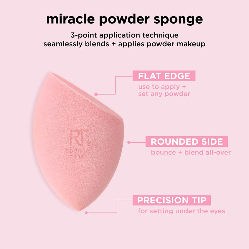 REAL TECHNIQUES RT MIRACLE POWDER SPONGE - NEW – photo 8