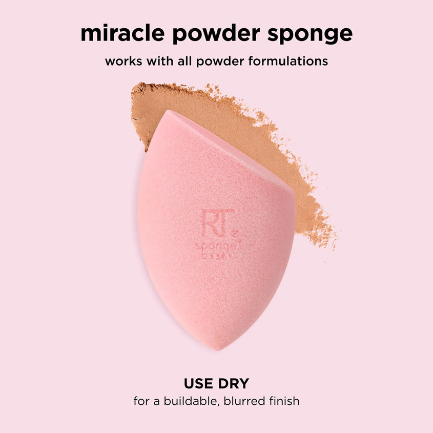 REAL TECHNIQUES RT MIRACLE POWDER SPONGE - NEW – photo 10