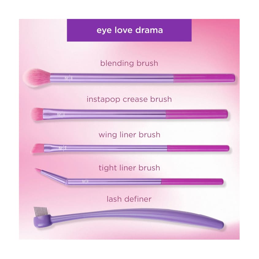 REAL TECHNIQUES RT EYE LOVE DRAMA KIT (LIMITED EDITION) – صورة 5
